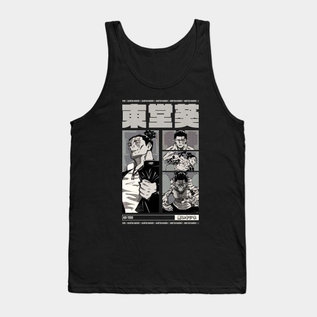 Todo - The Besto Friendo BW | OTAKU DESIGN | Tank Top by Black Kitsune Argentina